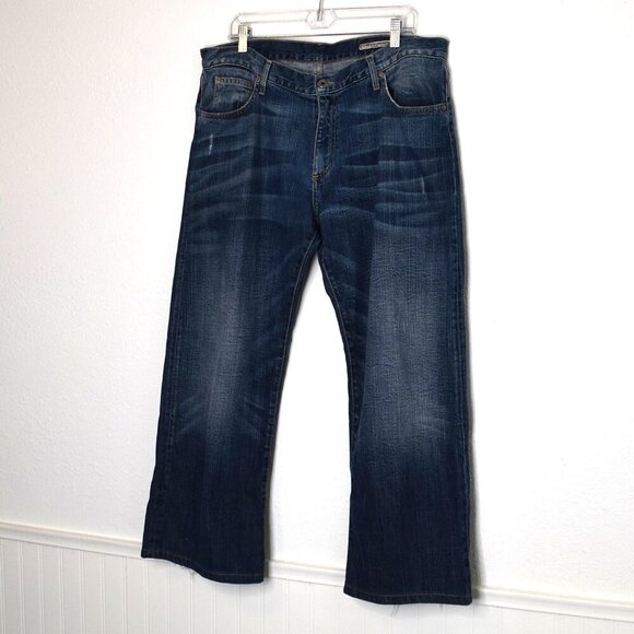 Chip & Pepper Mens Jeans Sz 36 Pickle Wagon 5 Pocket Distressed Western Cowboy - Picture 3 of 16
